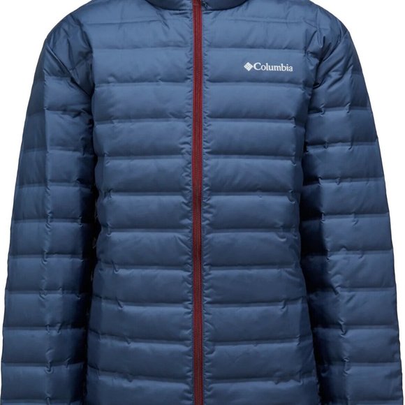 NEW Blue men's COLUMBIA XL down coat - Picture 4 of 12